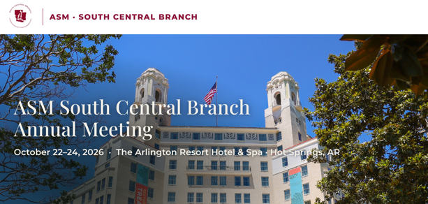 ASM South Central Branch Meeting Banner